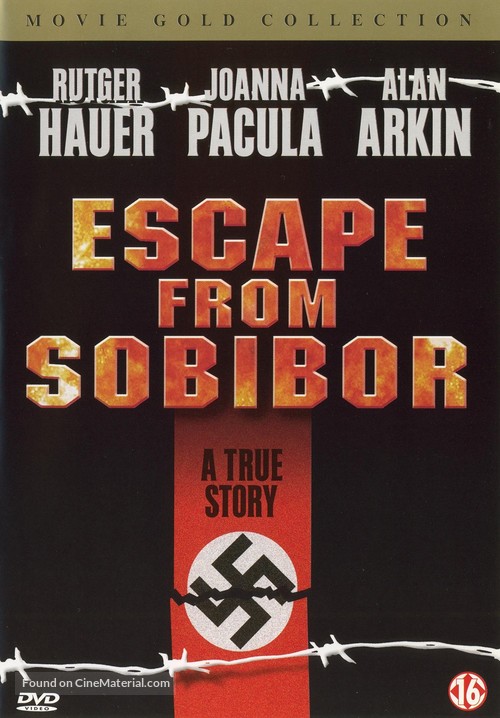 Escape From Sobibor - Dutch Movie Cover