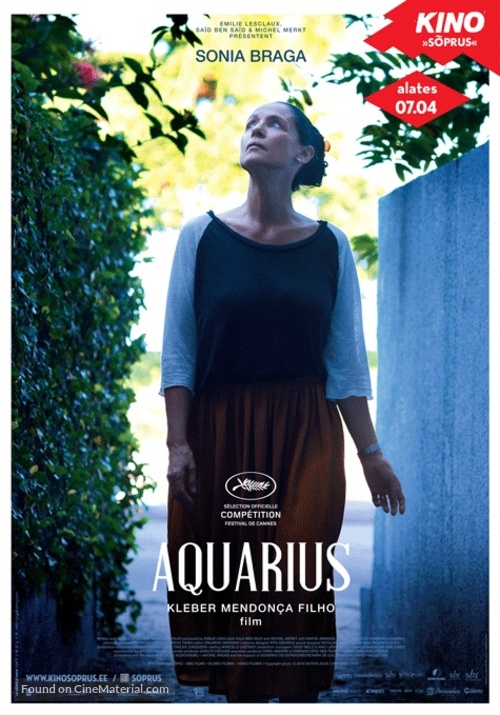 Aquarius - Estonian Movie Poster