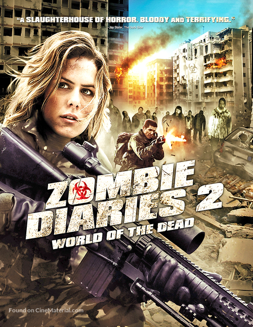 World of the Dead: The Zombie Diaries - Blu-Ray movie cover