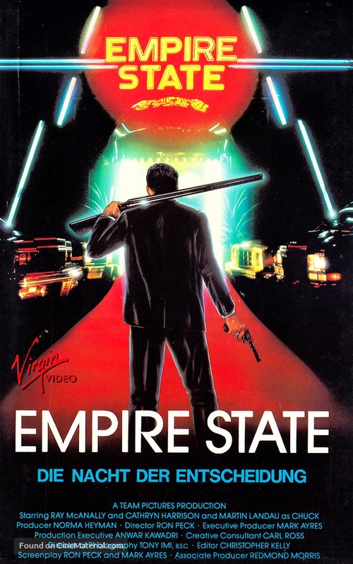 Empire State - German VHS movie cover