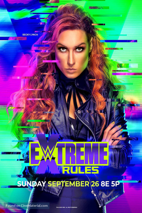 WWE Extreme Rules - Movie Poster