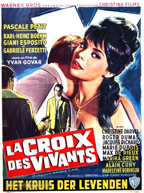 La croix des vivants - Belgian Movie Poster