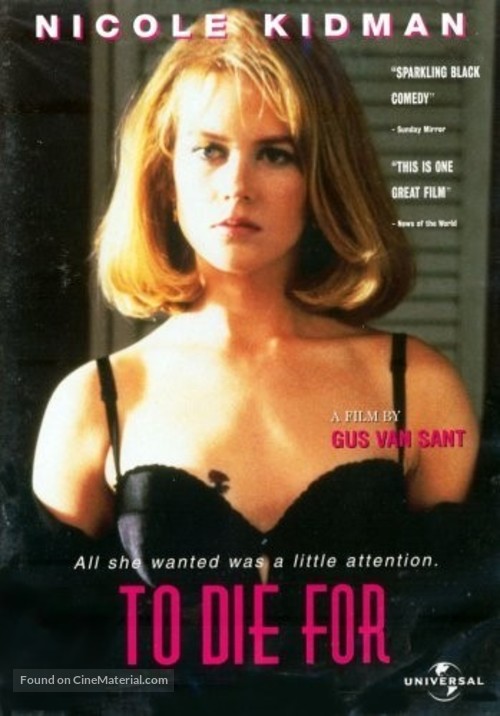 To Die For - DVD movie cover