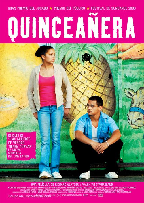 Quincea&ntilde;era - Spanish Movie Poster