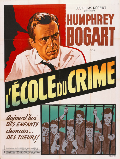 Crime School - French Re-release movie poster