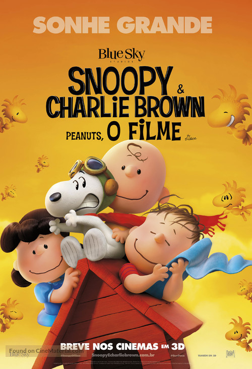 The Peanuts Movie - Brazilian Movie Poster