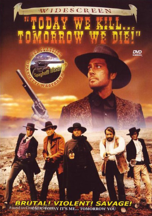 Today We Kill Tomorrow We Die - DVD movie cover
