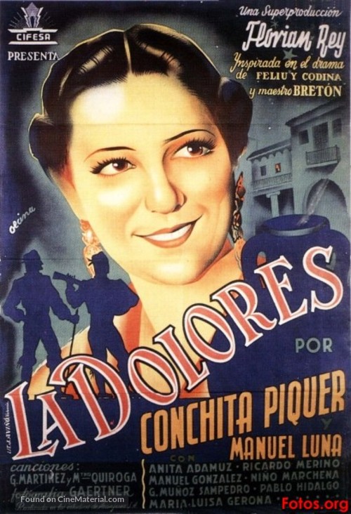 La Dolores - Spanish Movie Poster