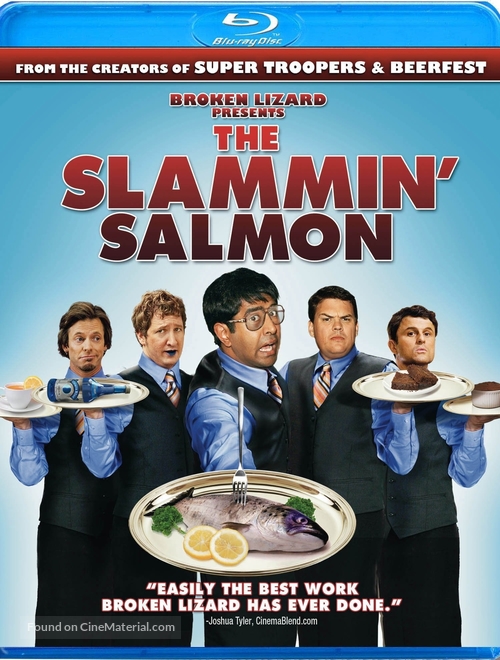 The Slammin&#039; Salmon - Blu-Ray movie cover