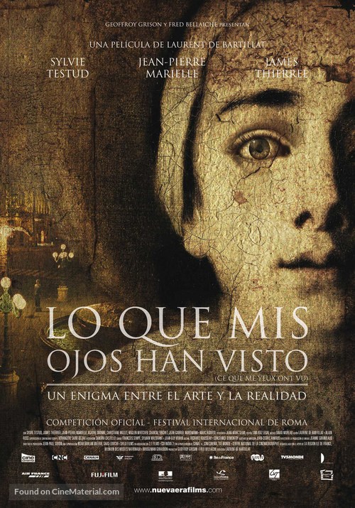 Ce que mes yeux ont vu - Mexican Movie Poster