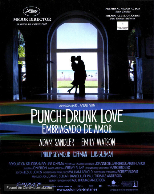 Punch-Drunk Love - Spanish Movie Poster
