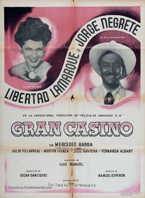 Gran Casino - Mexican Movie Poster