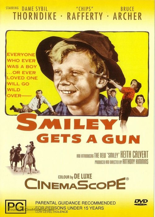 Smiley Gets a Gun - Australian DVD movie cover