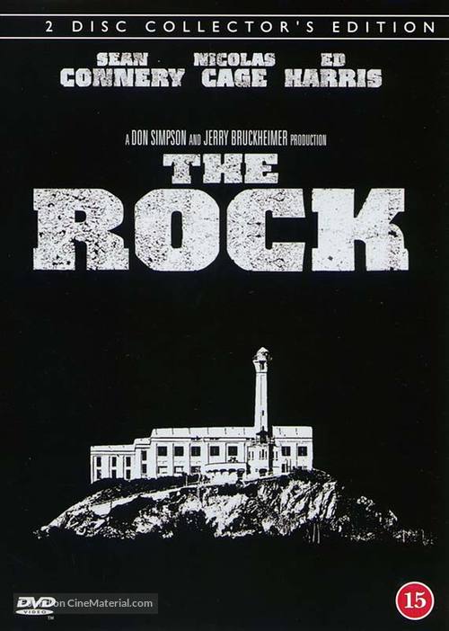 The Rock - Danish DVD movie cover