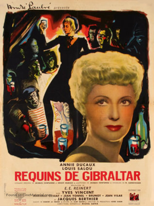 Les requins de Gibraltar - French Movie Poster