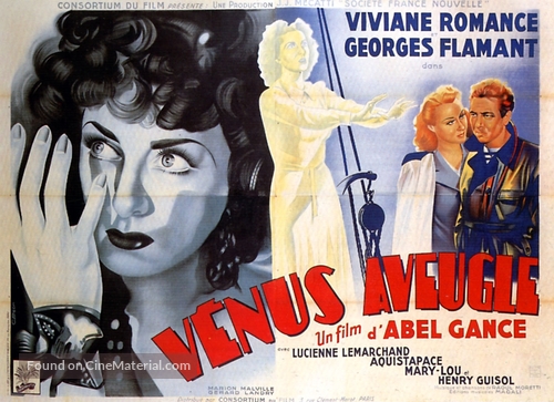 V&eacute;nus aveugle - French Movie Poster