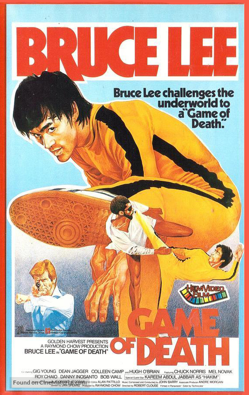 Game Of Death - Finnish VHS movie cover