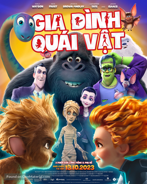 Monster Family 2 - Vietnamese Movie Poster