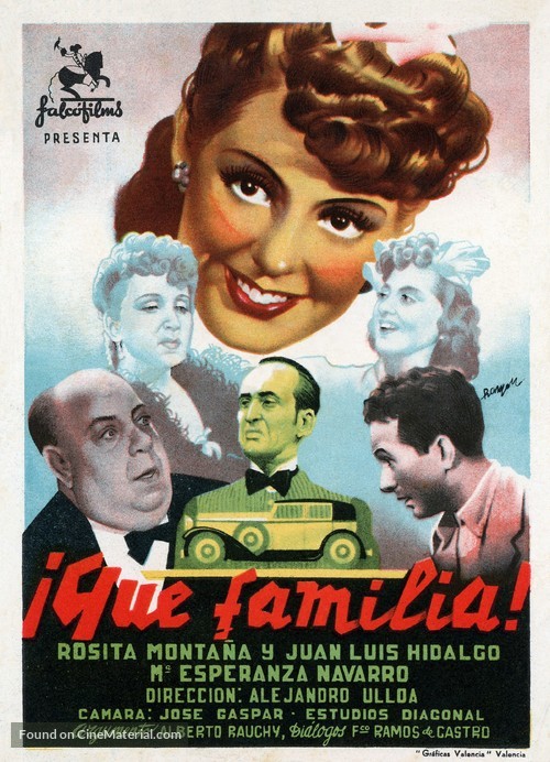 &iexcl;Qu&eacute; familia! - Spanish Movie Poster