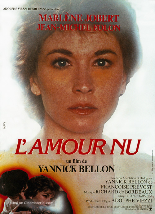 L&#039;amour nu - French Movie Poster