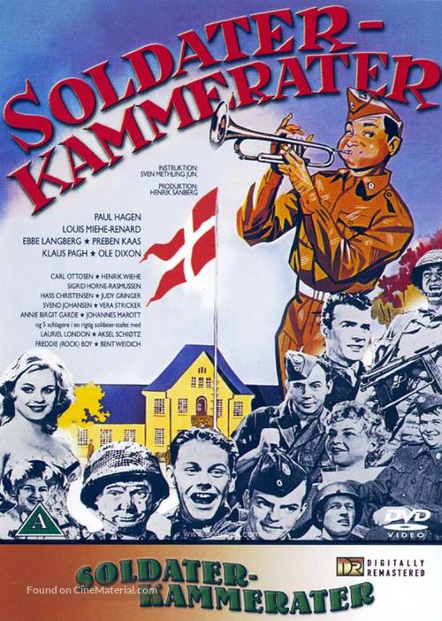 Soldaterkammerater - Danish DVD movie cover