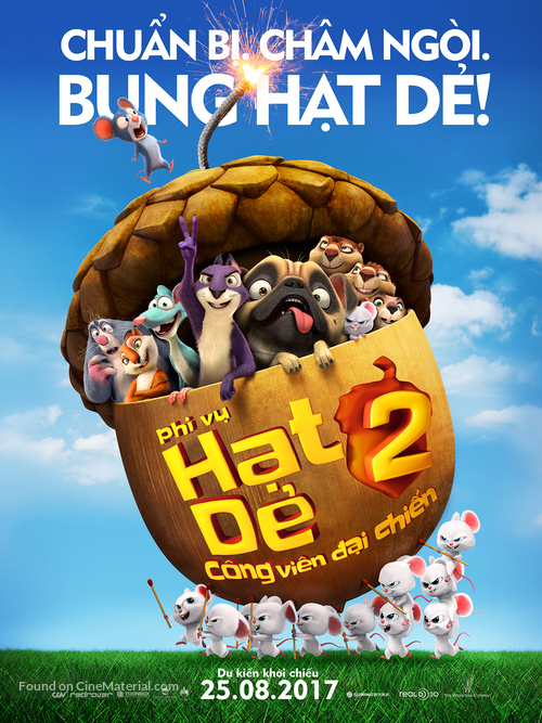 The Nut Job 2 - Vietnamese Movie Poster