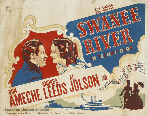 Swanee River - British Movie Poster