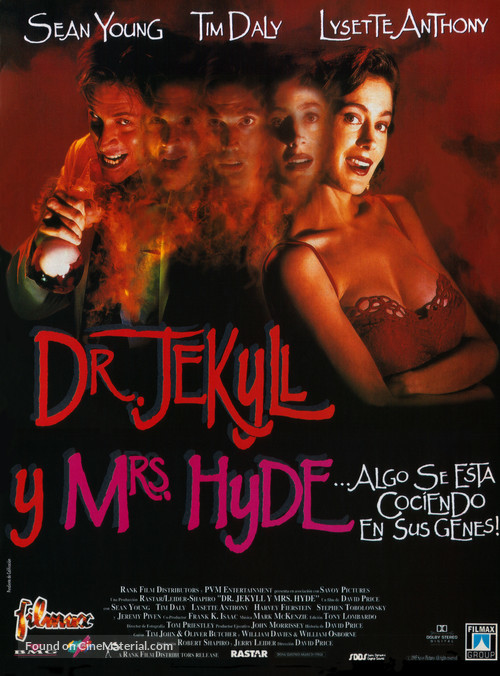 Dr. Jekyll and Ms. Hyde - Spanish Movie Poster