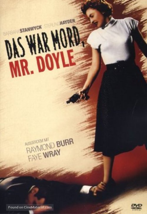Crime of Passion - German DVD movie cover