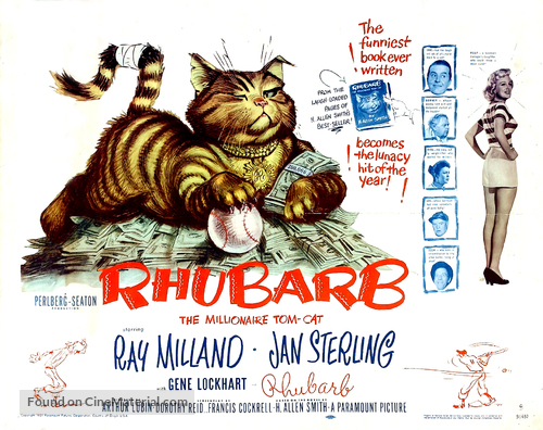 Rhubarb - Theatrical movie poster