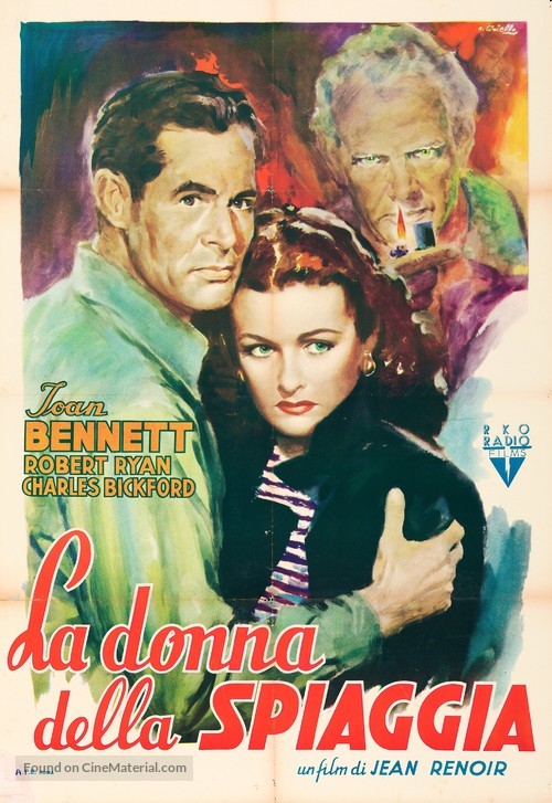 The Woman on the Beach - Italian Movie Poster