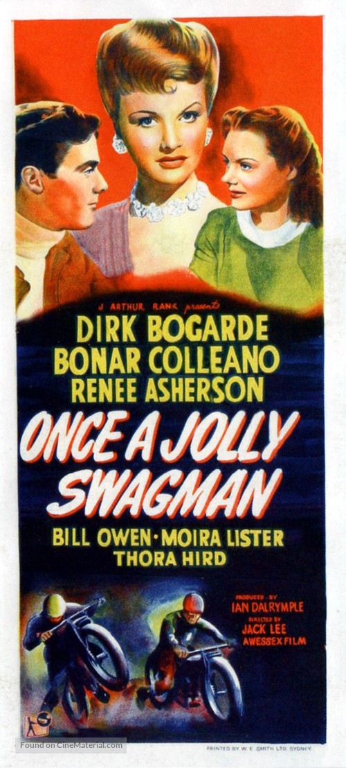 Once a Jolly Swagman - British Movie Poster