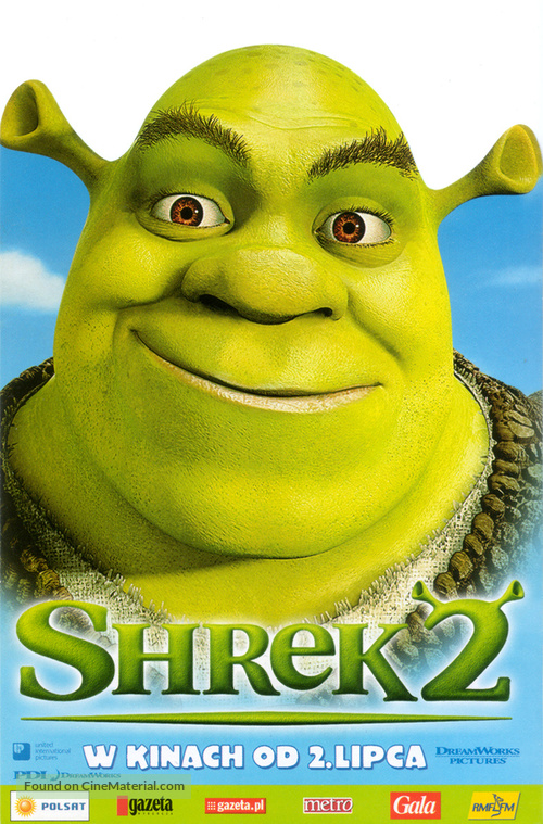 Shrek 2 - Polish Movie Poster