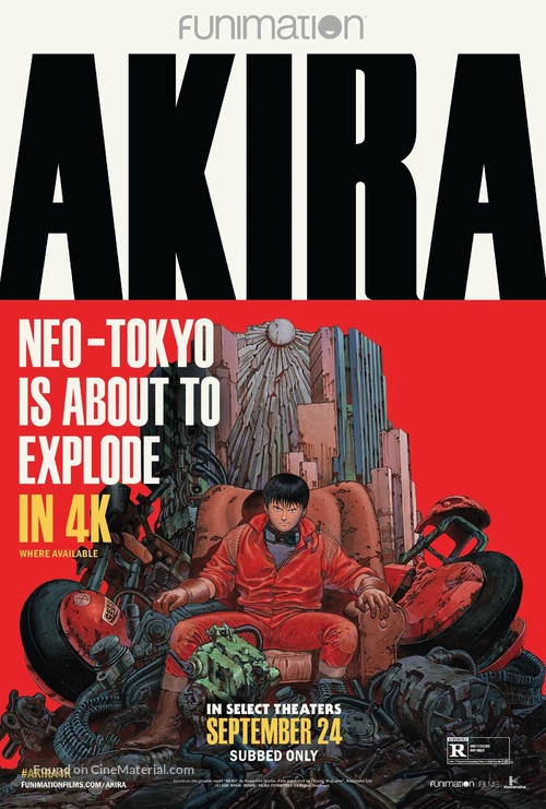 Akira - Re-release movie poster