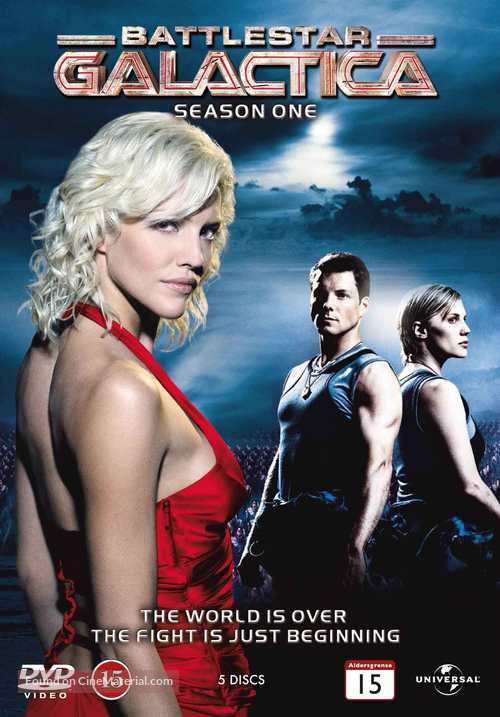 &quot;Battlestar Galactica&quot; - Danish DVD movie cover