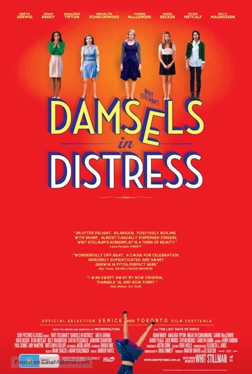 Damsels in Distress - Australian Movie Poster