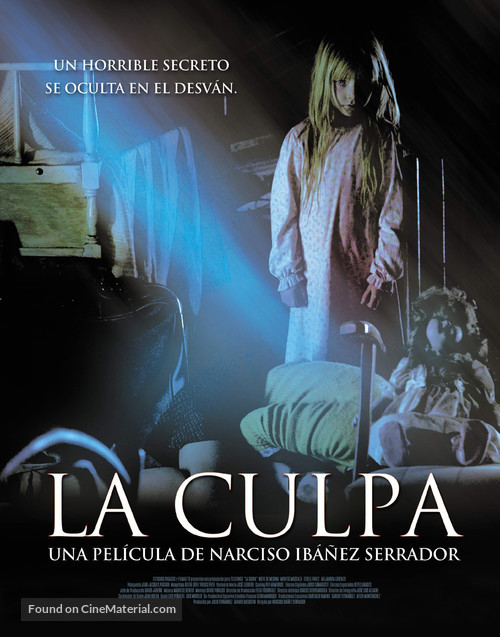 Pel&iacute;culas para no dormir: La culpa - Spanish Movie Poster