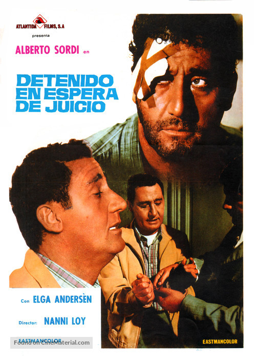 Detenuto in attesa di giudizio - Spanish Movie Poster