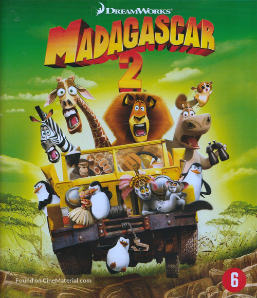 Madagascar: Escape 2 Africa - Dutch Blu-Ray movie cover