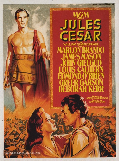 Julius Caesar - French Movie Poster
