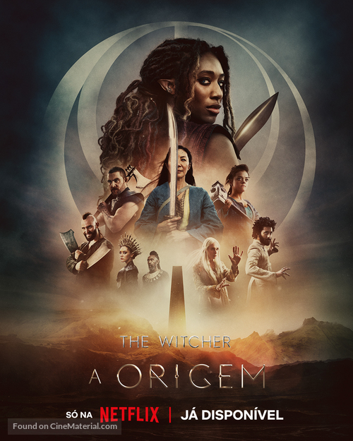 The Witcher: Blood Origin - Brazilian Movie Poster
