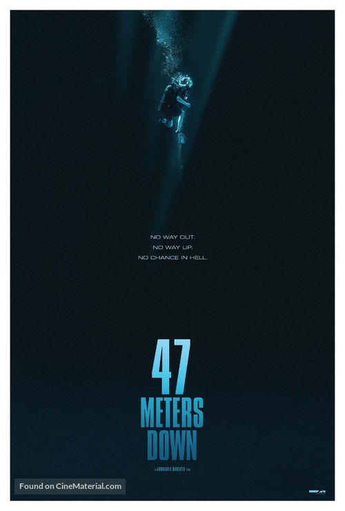 47 Meters Down - British Movie Poster