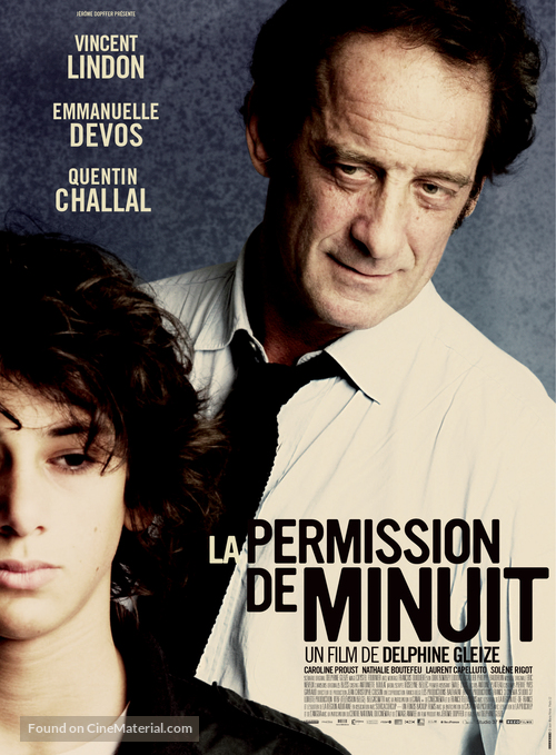 La permission de minuit - French Movie Poster