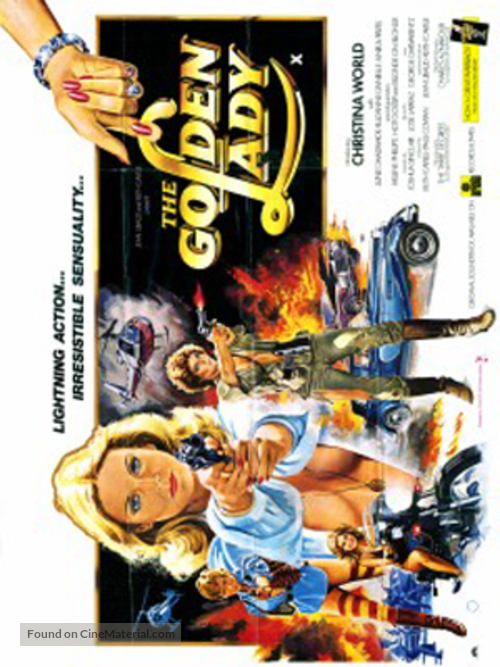 The Golden Lady - British Movie Poster