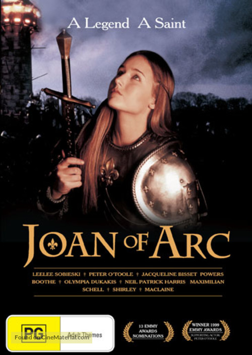 Joan of Arc - Australian DVD movie cover