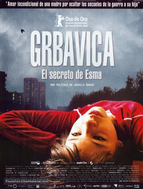 Grbavica - Spanish Movie Poster