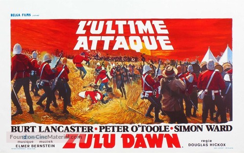 Zulu Dawn - Belgian Movie Poster