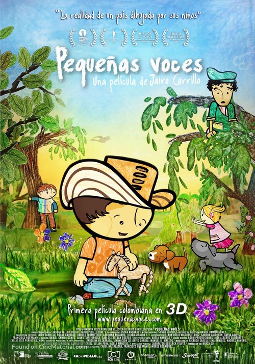 Peque&ntilde;as voces - Colombian Movie Poster