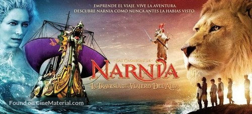 The Chronicles of Narnia: The Voyage of the Dawn Treader - Mexican Movie Poster