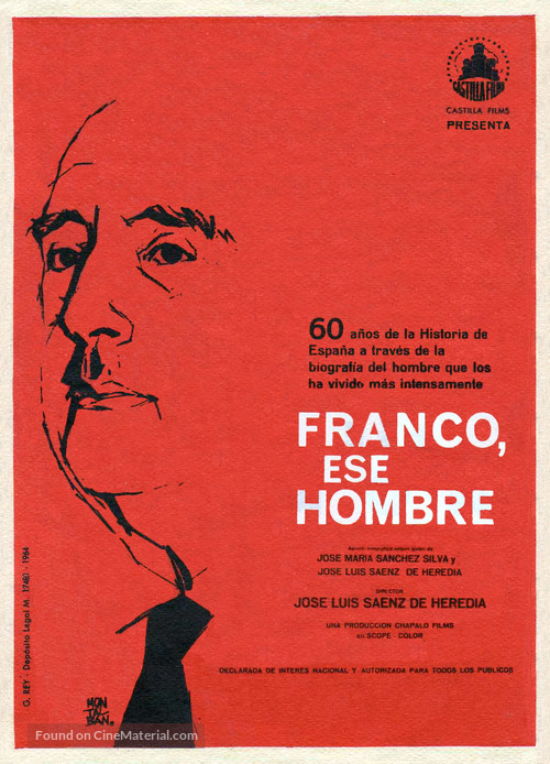 Franco: ese hombre - Spanish Movie Poster